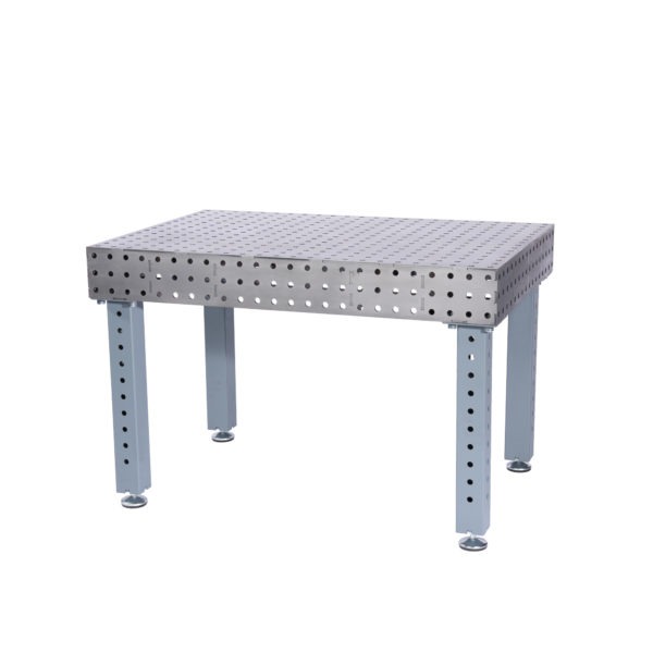Schweißtisch - 1200 x 800 x 150 mm - Plattenstärke 10mm - Lochsystem 16mm