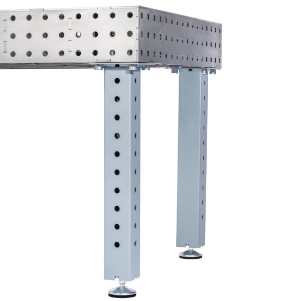 Schweißtisch - 1200 x 800 x 150 mm - Plattenstärke 10mm - Lochsystem 16mm – Bild 5