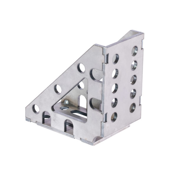Spannwinkel 175 x 175 x 100 mm, 16mm Lochssystem – Bild 2