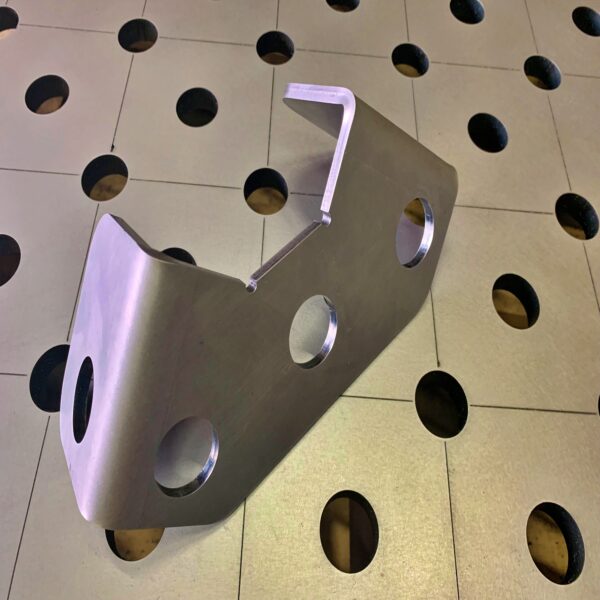 Kantwinkel für Schweißtisch 90 ° - Lochsystem 28mm – Bild 2