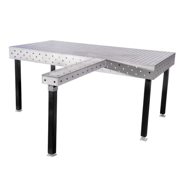 Tischerweiterung für Schweißtisch - 1.000 x 170 x 100mm, 16mm System