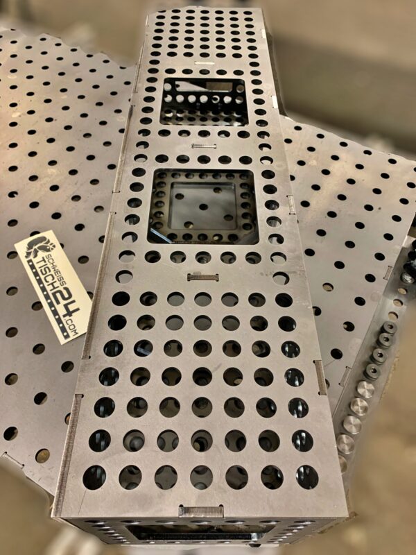Spannblock / Rack New Design CUBe - 800 x 200 x 200 mm, 16mm System – Bild 4