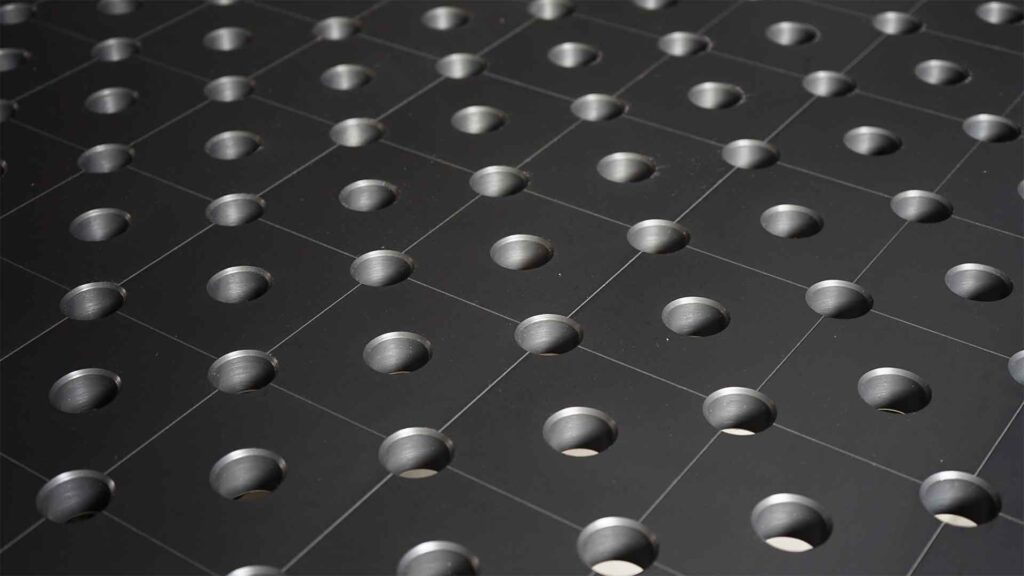 XLNC plasmanitrierte Schweißtisch Oberfläche