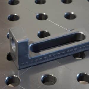 XLNC25 Anschlagwinkel 175 x 75 mm - nitriert inkl. Skala