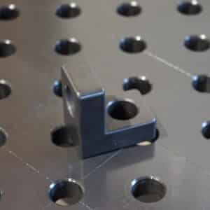 XLNC25 Anschlagwinkel 75 x 75 mm - nitriert inkl. Skala