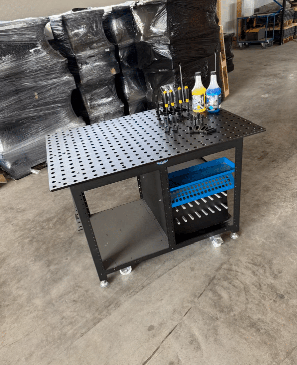 Siegmund Workstation D16 1200x800 rollbar inkl. Zubehör – Bild 3